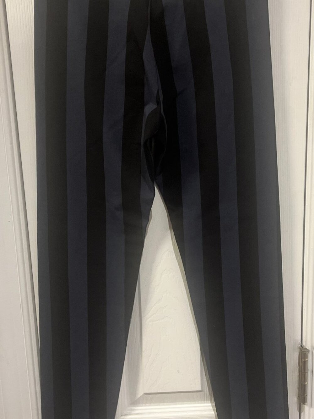 Tea Collection Girls Gray & Black Stripes Formal Pants Size 12 New